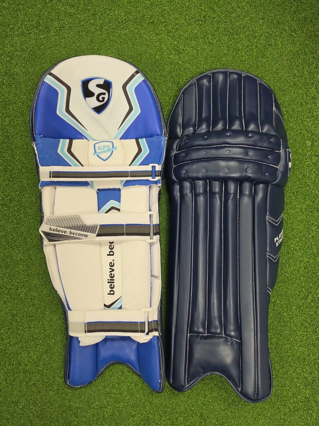 SG Players Xtreme Batting Pads- Adult - Navay Blue  - Right hand