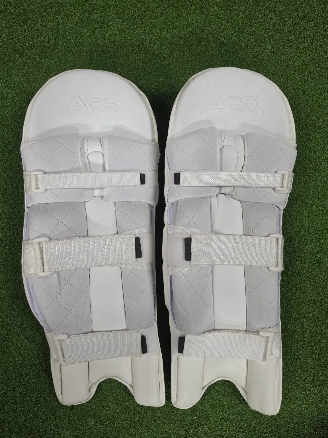 ACS Player Edition Leg Guard Batting Pads – White - Avaiable for RHB & LHB