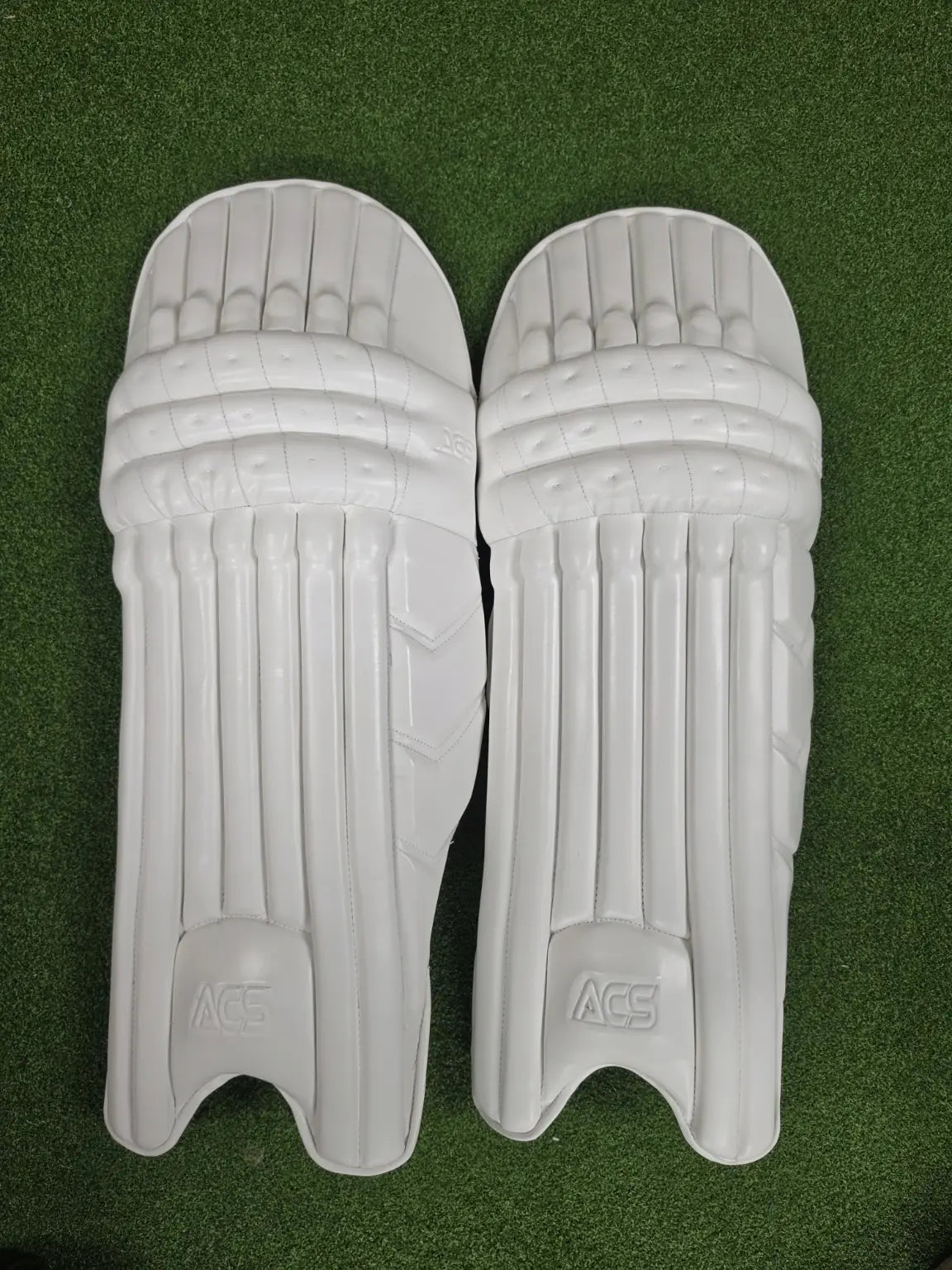 ACS Player Edition Leg Guard Batting Pads - White - Avaiable for RHB & LHB