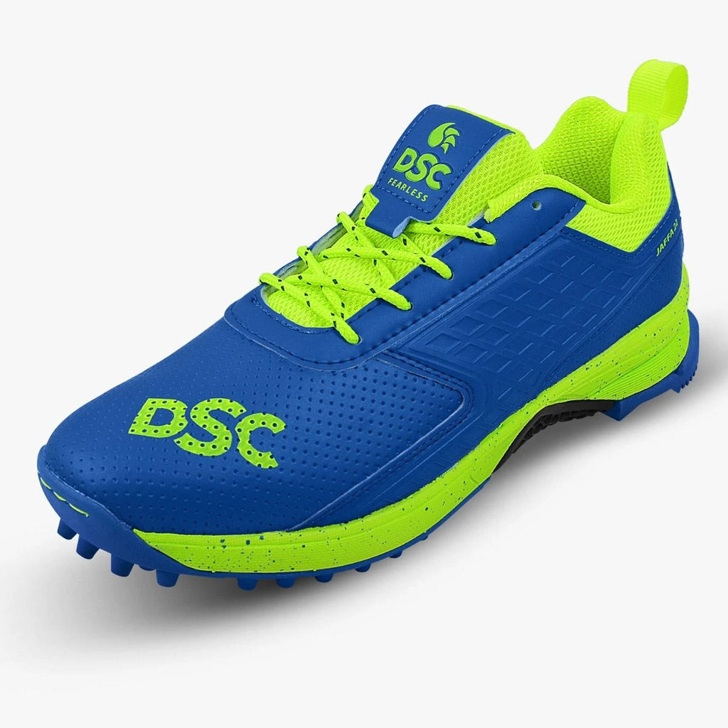 DSC Jaffa 22 Cricket Shoes LIME/BLUE online promotion