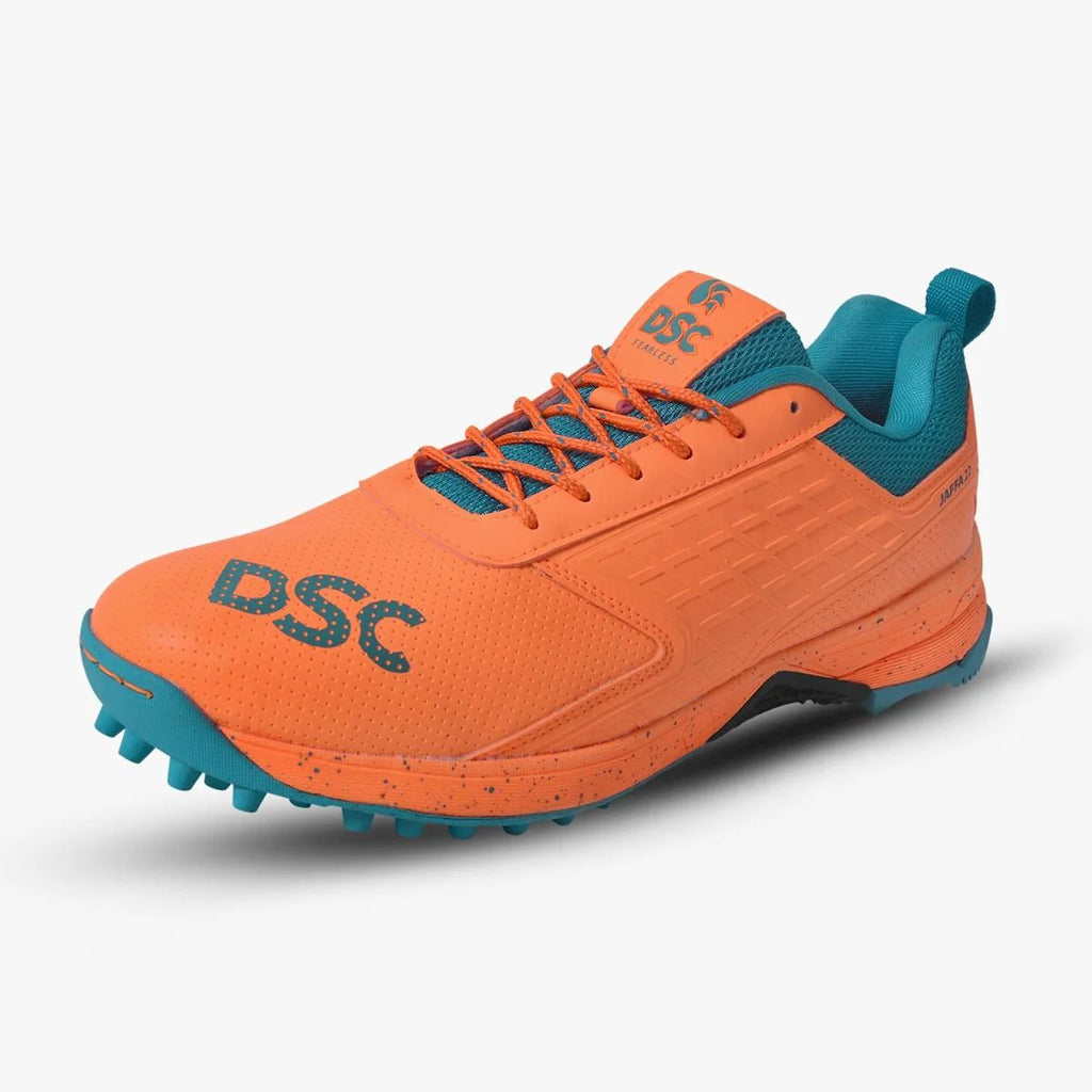 DSC Jaffa 22 Cricket Shoes Orange – Free SG RP Ecolite Batting Gloves (Right or Left Hand) — or choose another free item