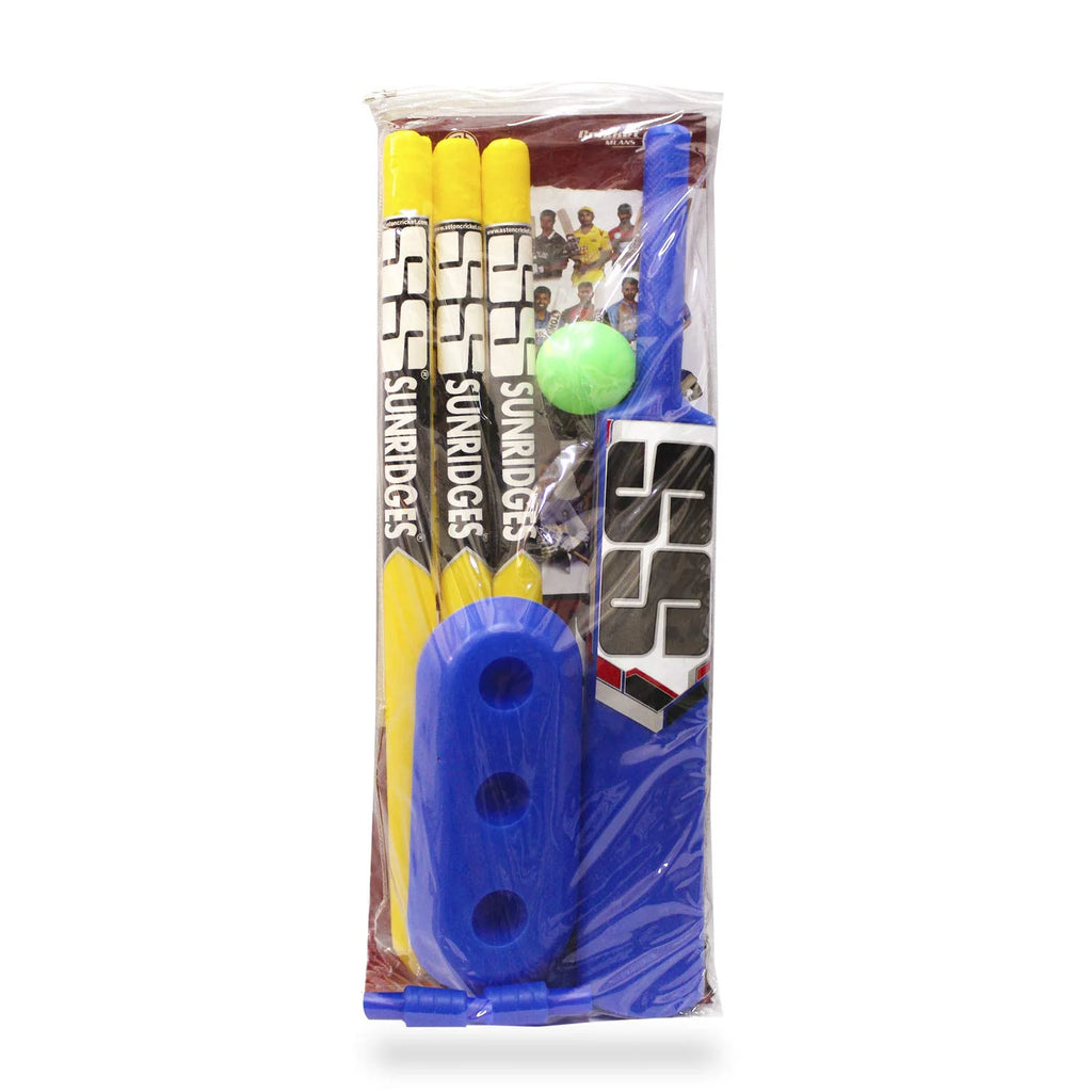 SS KIDS PLASTIC CRICKET SET SIZE 1