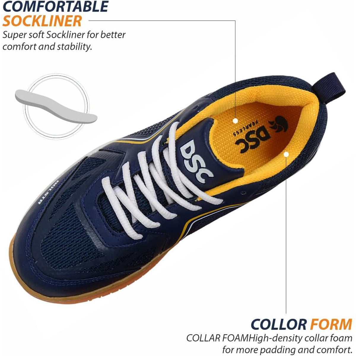 DSC Bolstr Badminton Sport Shoes