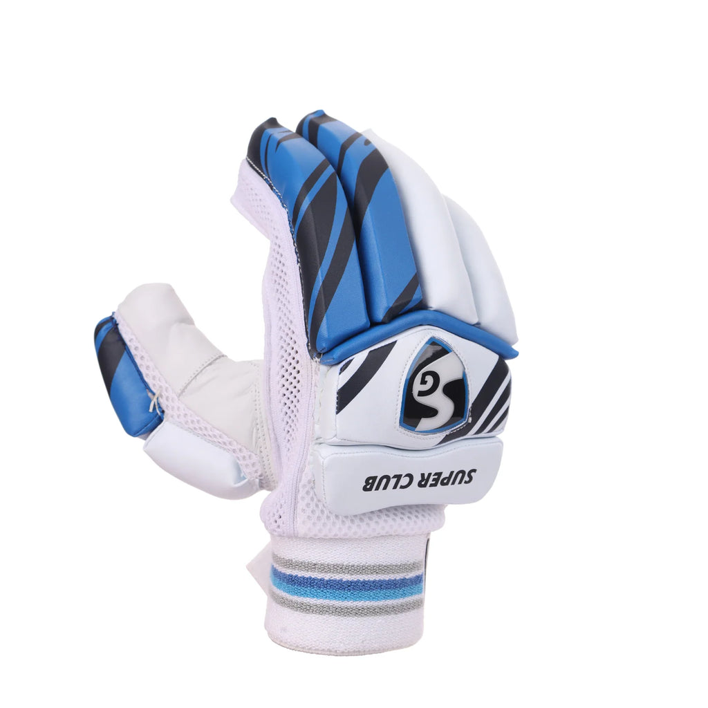 SG Super League left hand batting gloves multi view presentation Alberta Cricket Store