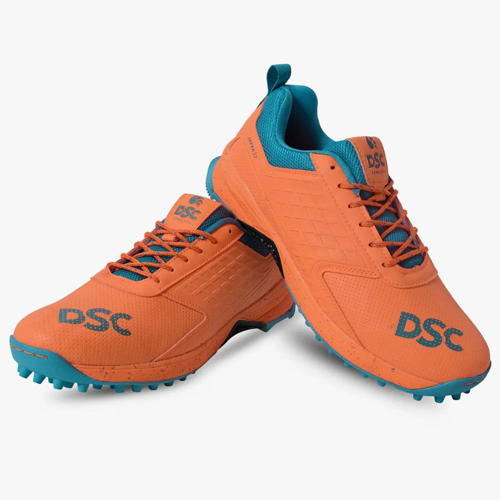 DSC Jaffa 22 Cricket Shoes Orange – Free SG RP Ecolite Batting Gloves (Right or Left Hand) — or choose another free item