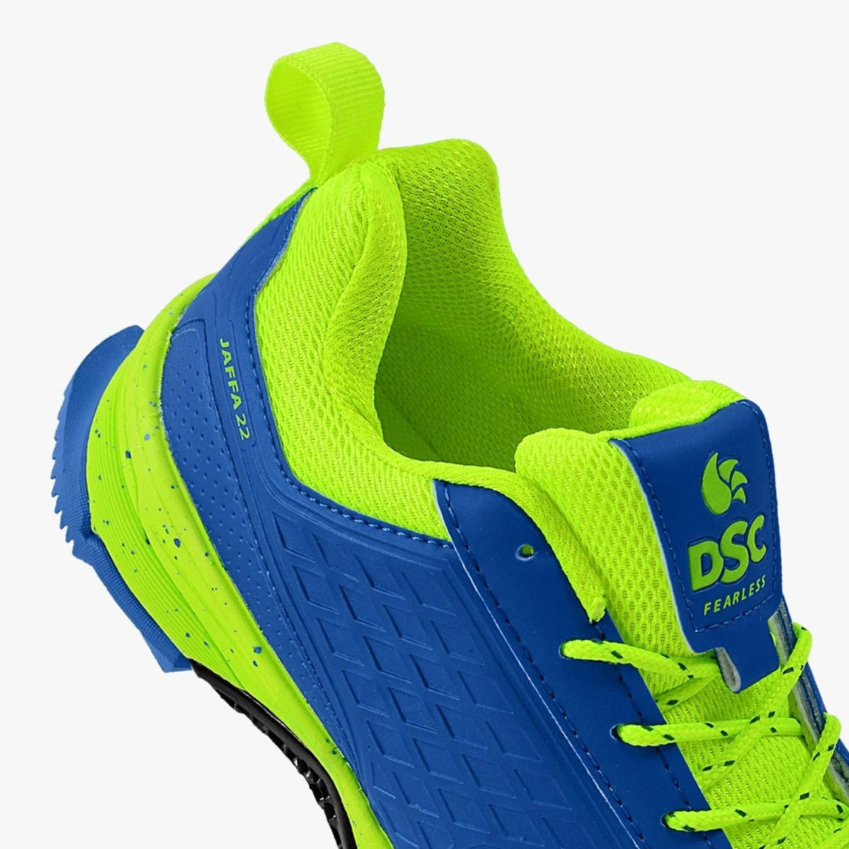 DSC Jaffa 22 Cricket Shoes LIME/BLUE online promotion