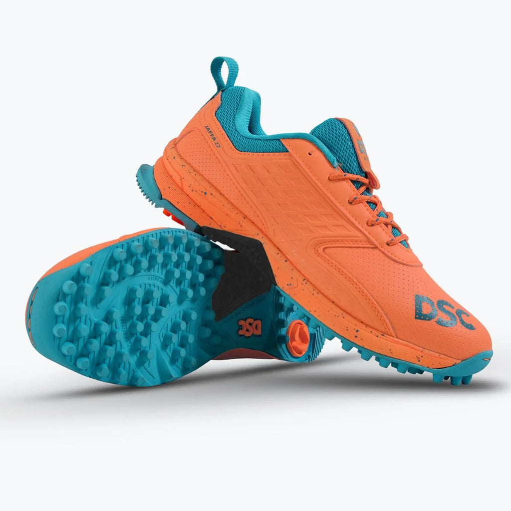 DSC Jaffa 22 Cricket Shoes Orange – Free SG RP Ecolite Batting Gloves (Right or Left Hand) — or choose another free item