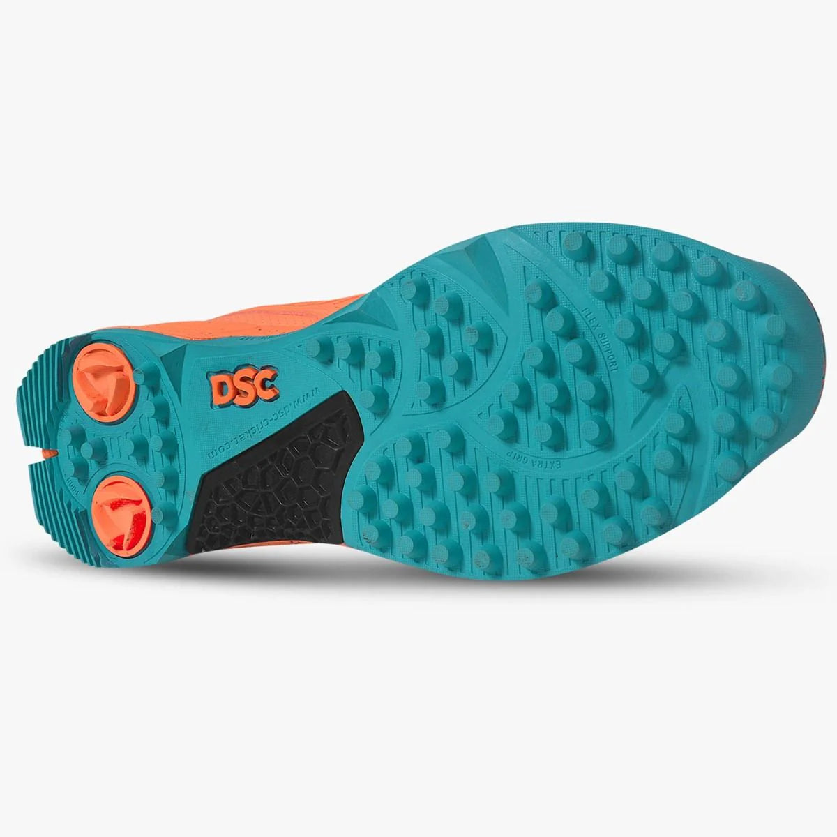 DSC Jaffa 22 Cricket Shoes Orange – Free SG RP Ecolite Batting Gloves (Right or Left Hand) — or choose another free item