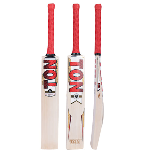 Front and rear view of MRF Genius Prince English Willow Cricket Bat 2026