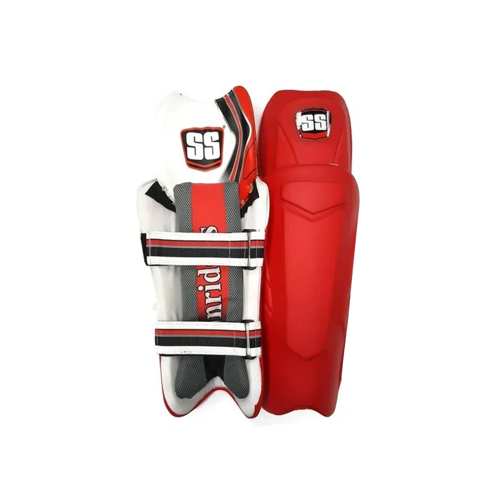 SS Dragon Wicket Keeping Leg Guard RED & GREEN