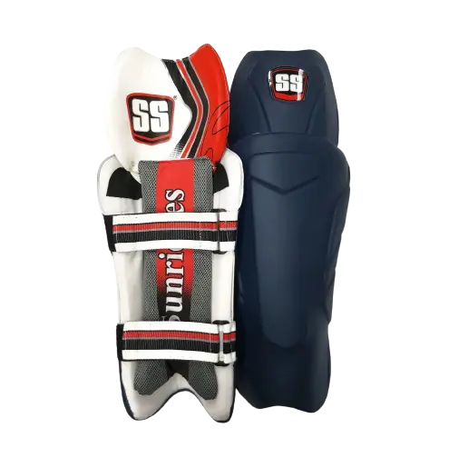 SS Dragon Wicket Keeping Leg Guard RED & GREEN
