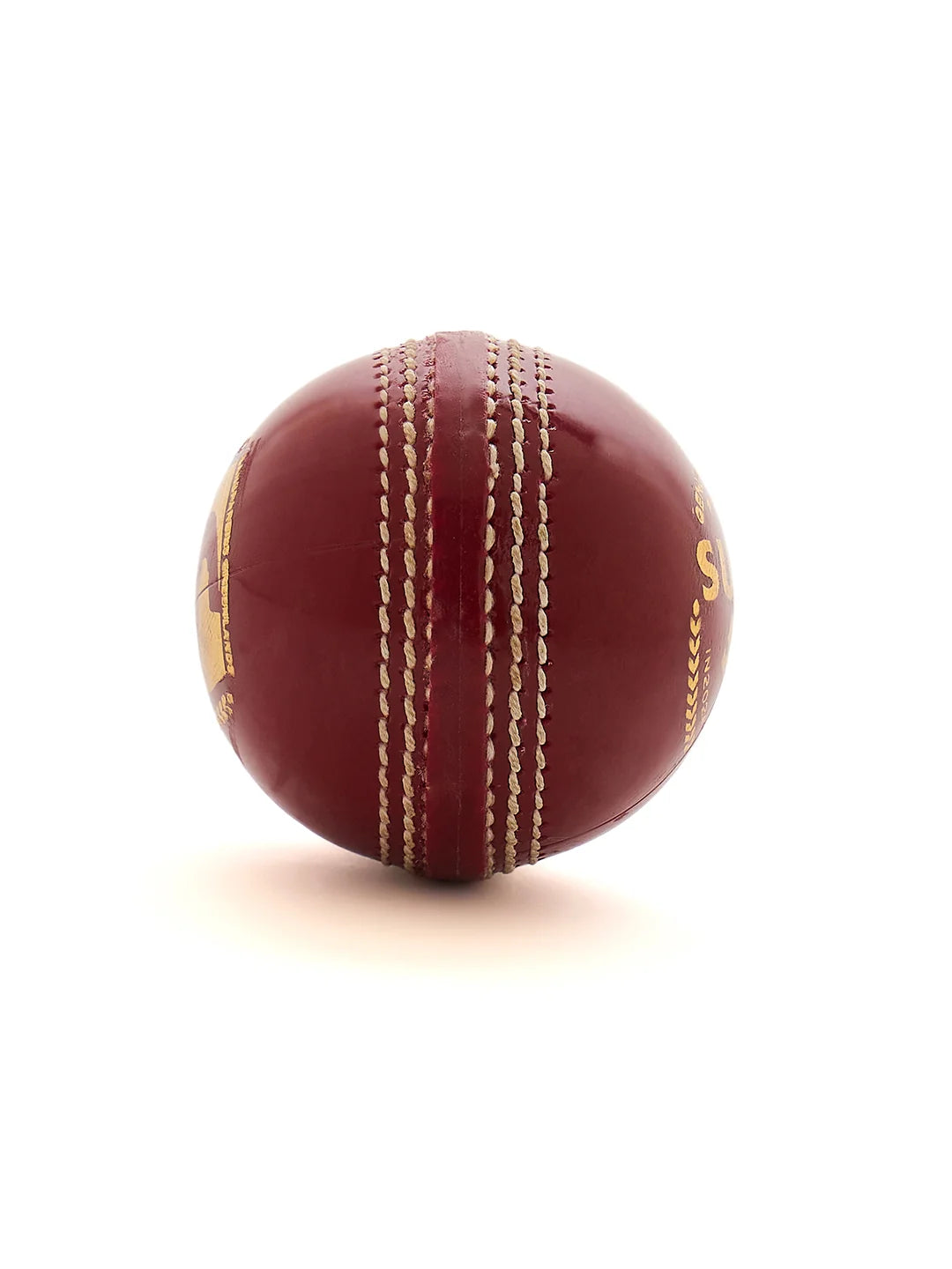 SG Super 50 Red Leather Ball