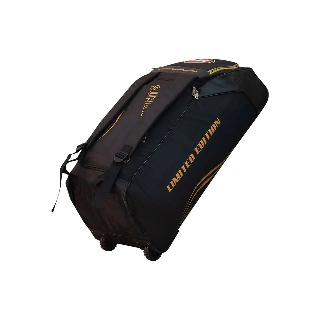 SS Limited Edition Wheels Cricket Bag - Black (2026)