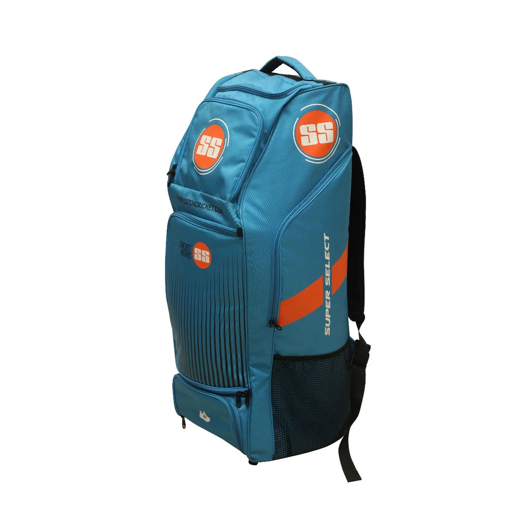 SS Super Select Duffle Cricket Kit Bag, Sky Blue (2026)