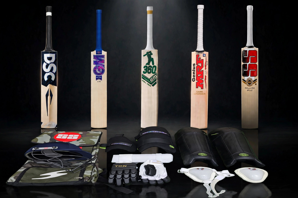 CRICKET GEAR BY BRAND