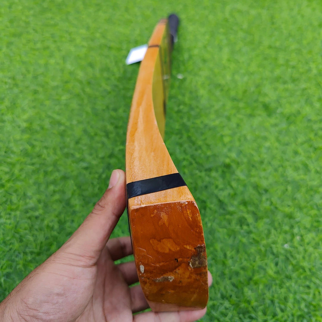 Bandook Mamba 34 Inch Kashmir Willow Cricket Bat - Long Blade (LB) - Side View