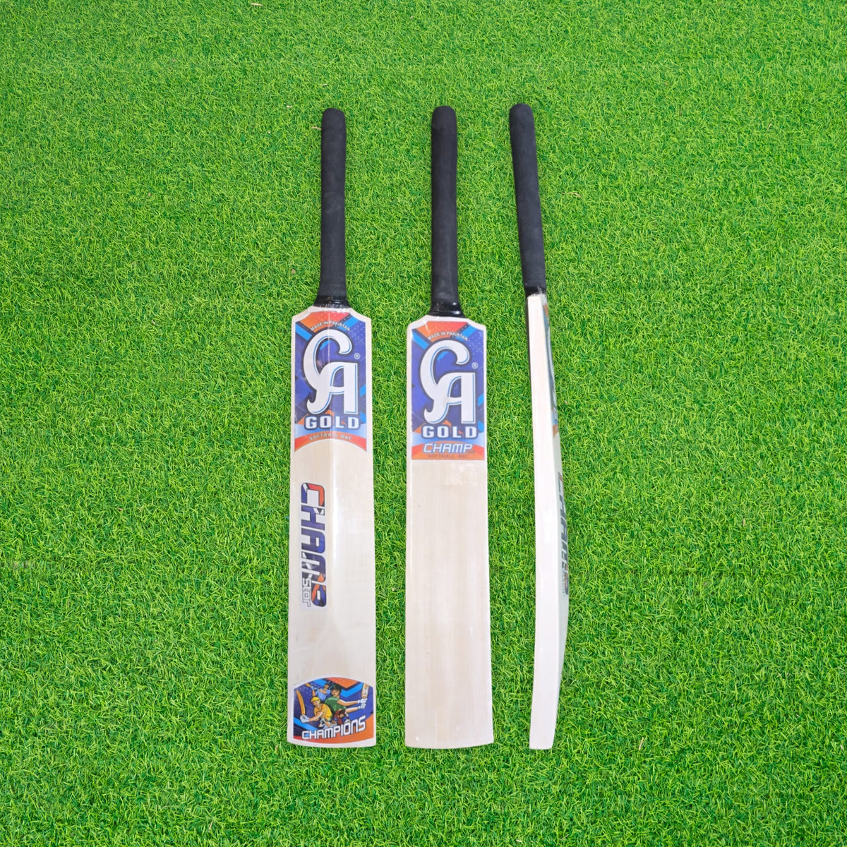 CA Gold Numberi Tennis Ball Cricket Bat