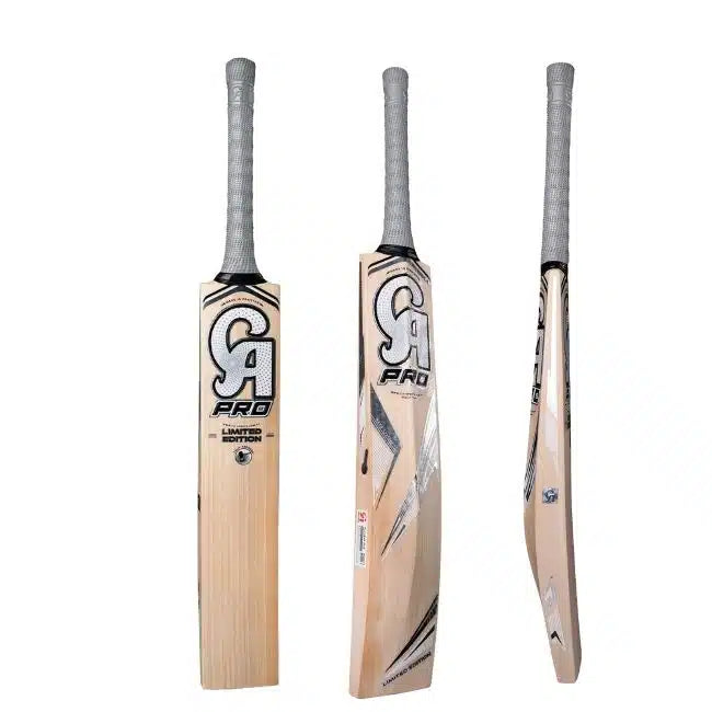 CA Pro English Willow Cricket Bat - Short Handle (SH) - Front View
