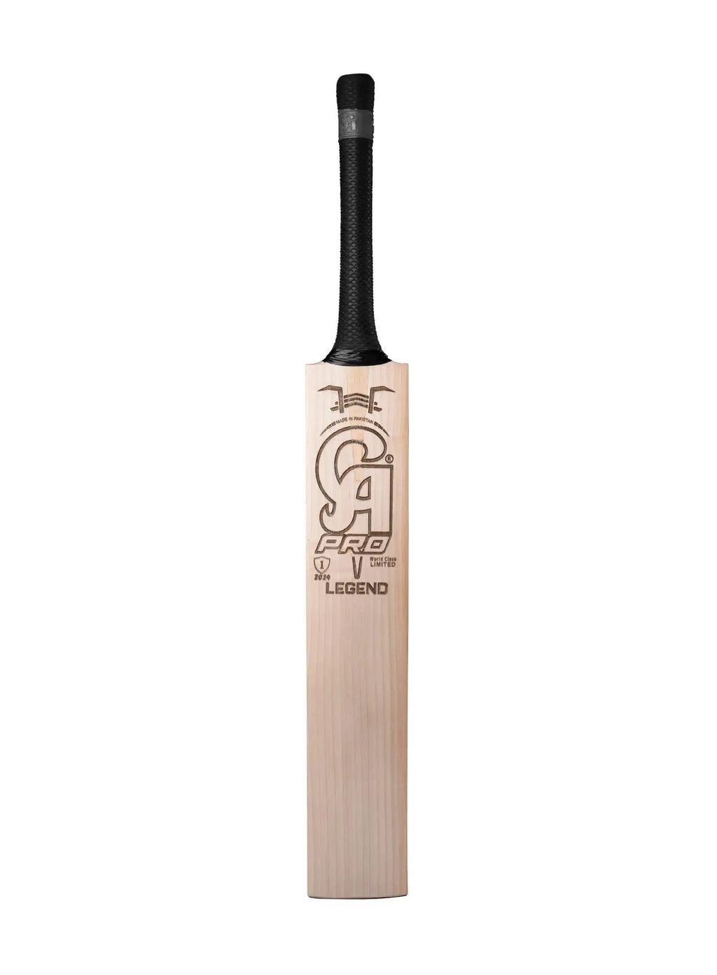 CA Pro Legend English Willow Cricket Bat - Short Handle (SH) - Front View