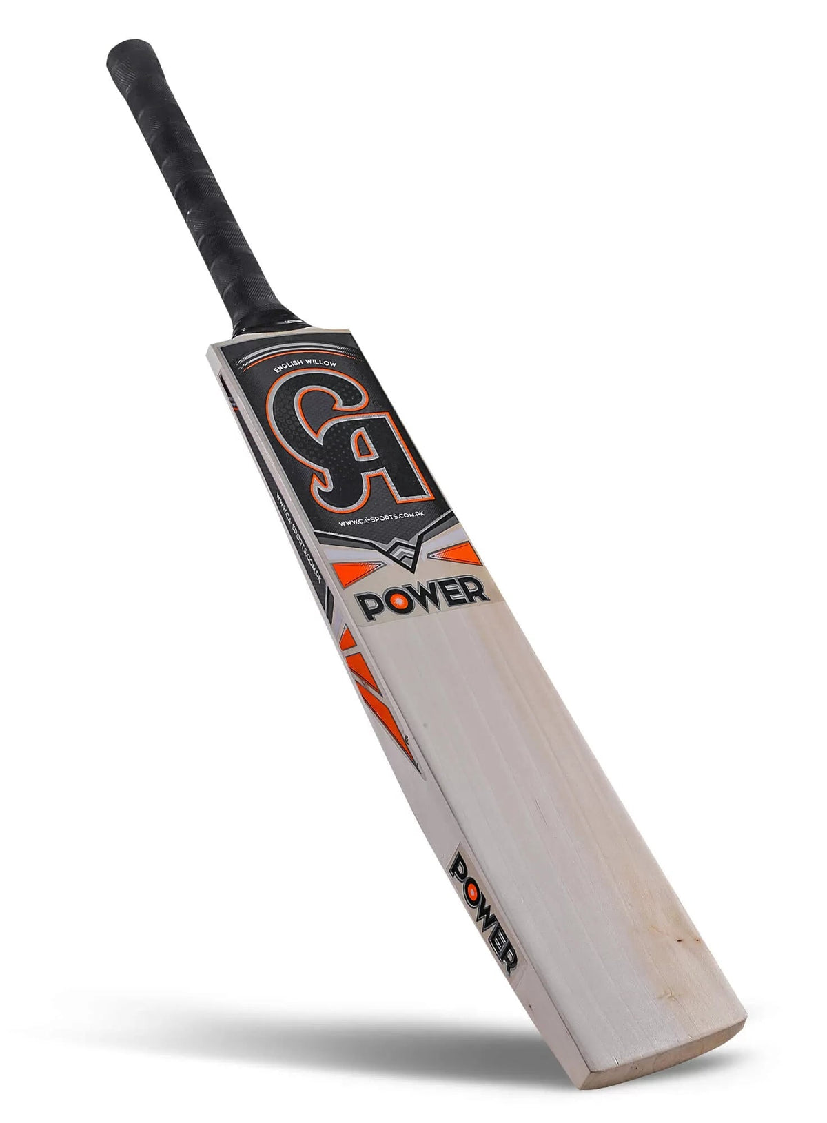 CA Pro Power English Willow Cricket Bat - Short Handle (SH) - Side View