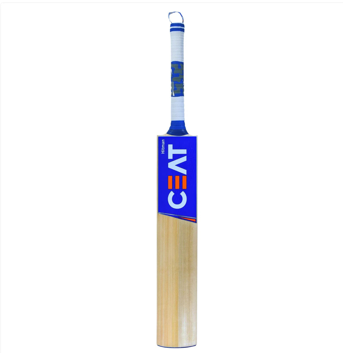 CEAT Hitman Kashmir Willow Cricket Bat - Short Handle (SH) - Front View