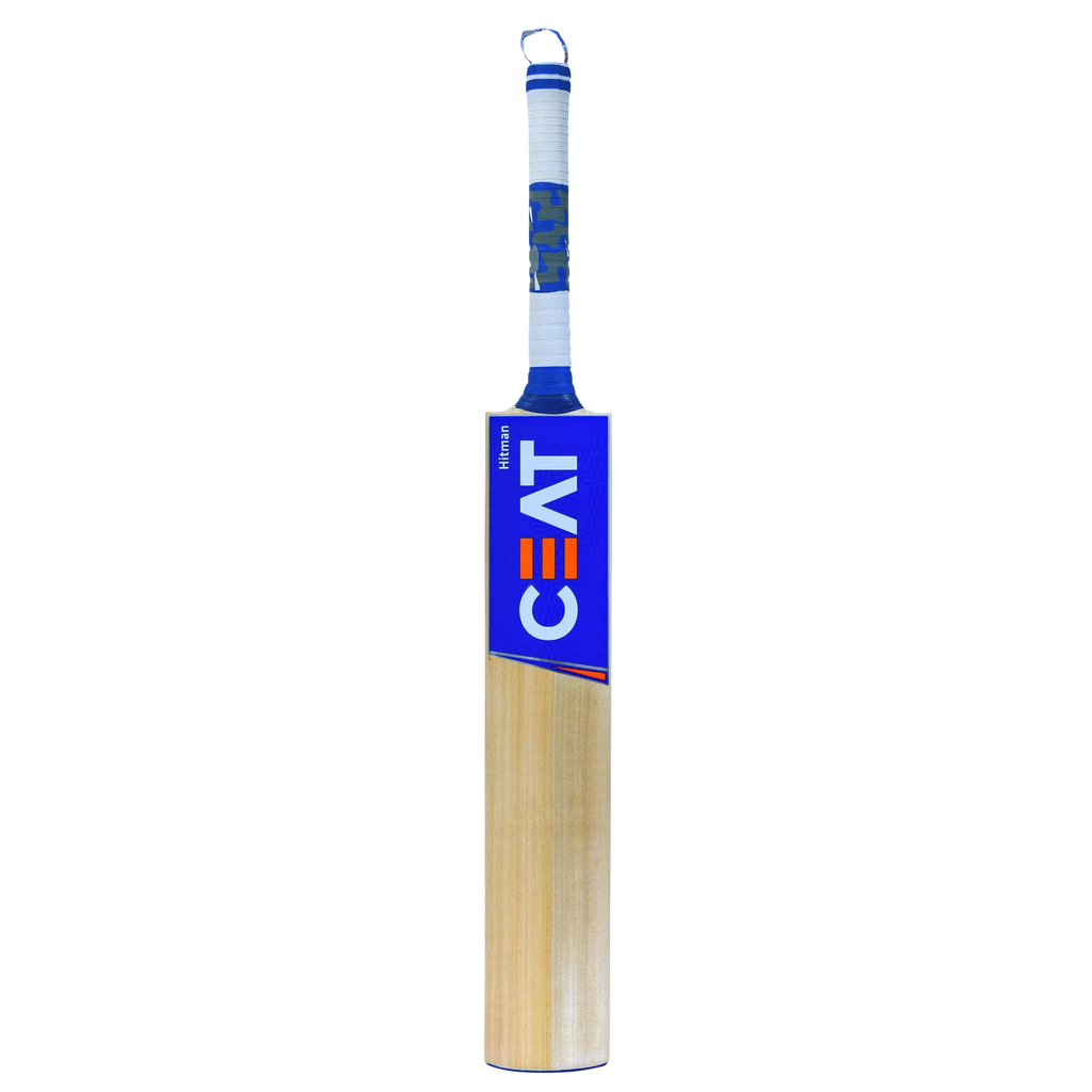CEAT Hitman Kashmir Willow Cricket Bat - Short Handle (SH) - Side View