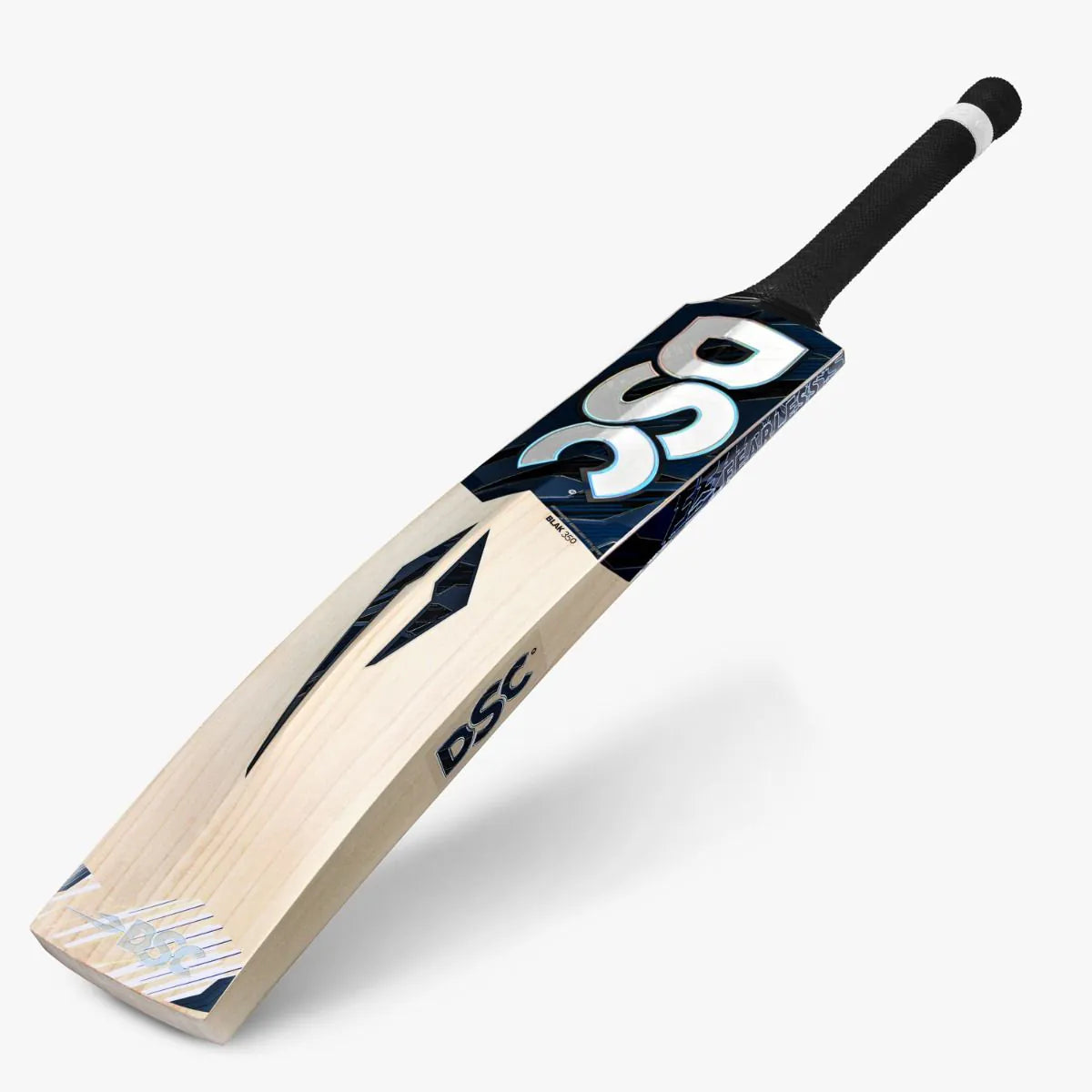 DSC Blak 300 Top Quality English Willow Cricket Bat - Short Handle (SH) - Back View