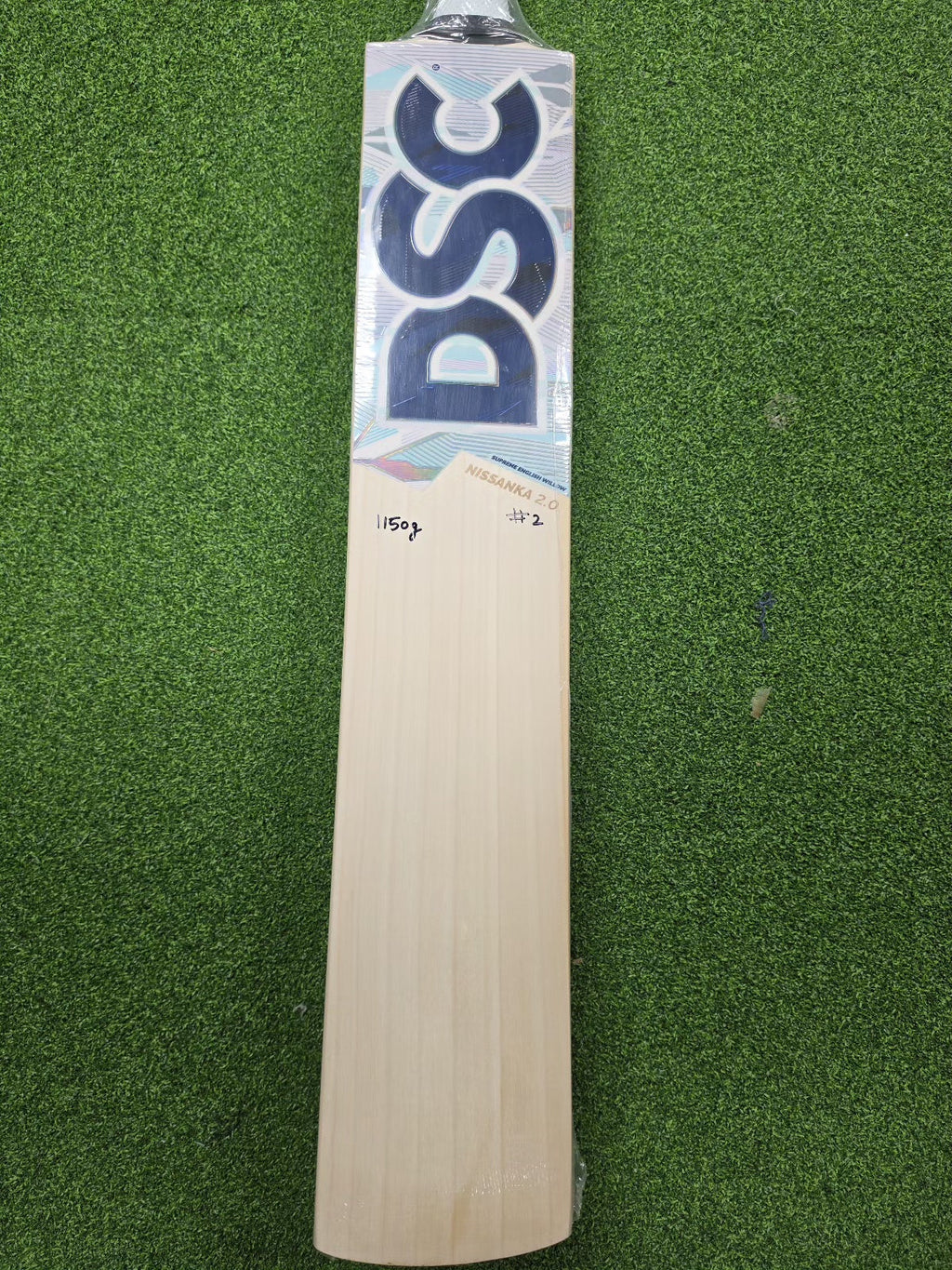 DSC Nissanka 2 0 English Willow Cricket Bat - Short Handle (SH) - Front View