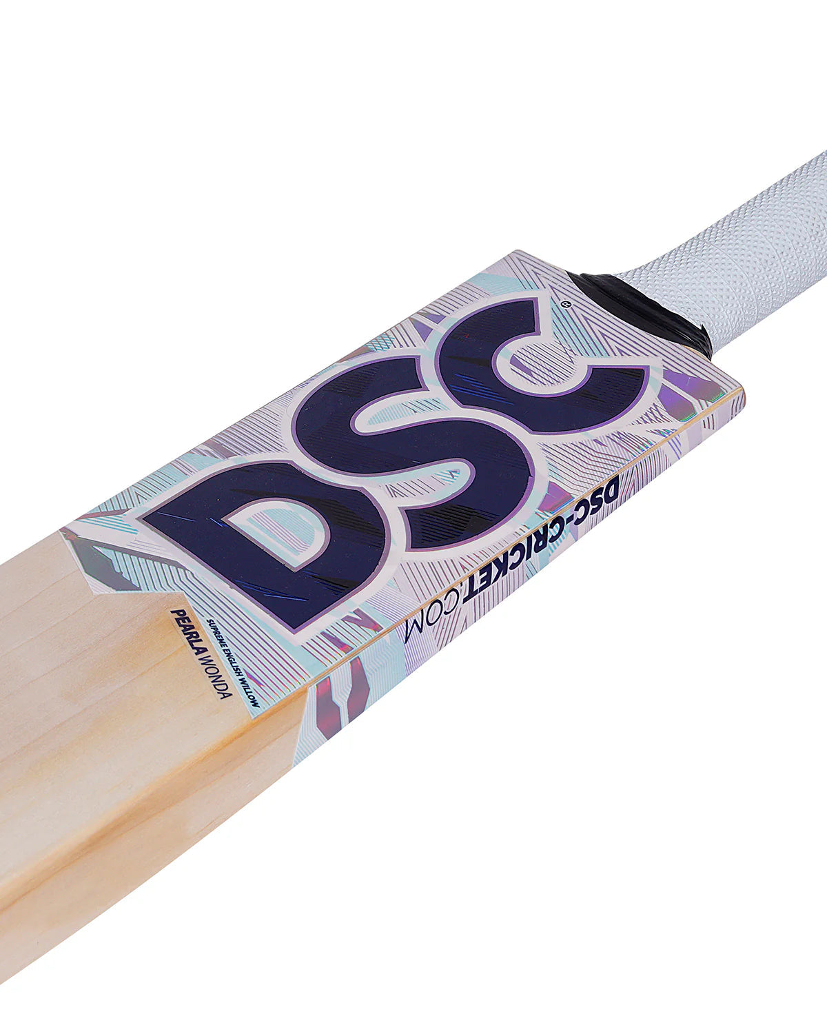 DSC Pearla Wonda English Willow Cricket Bat - Short Handle (SH) - Back View