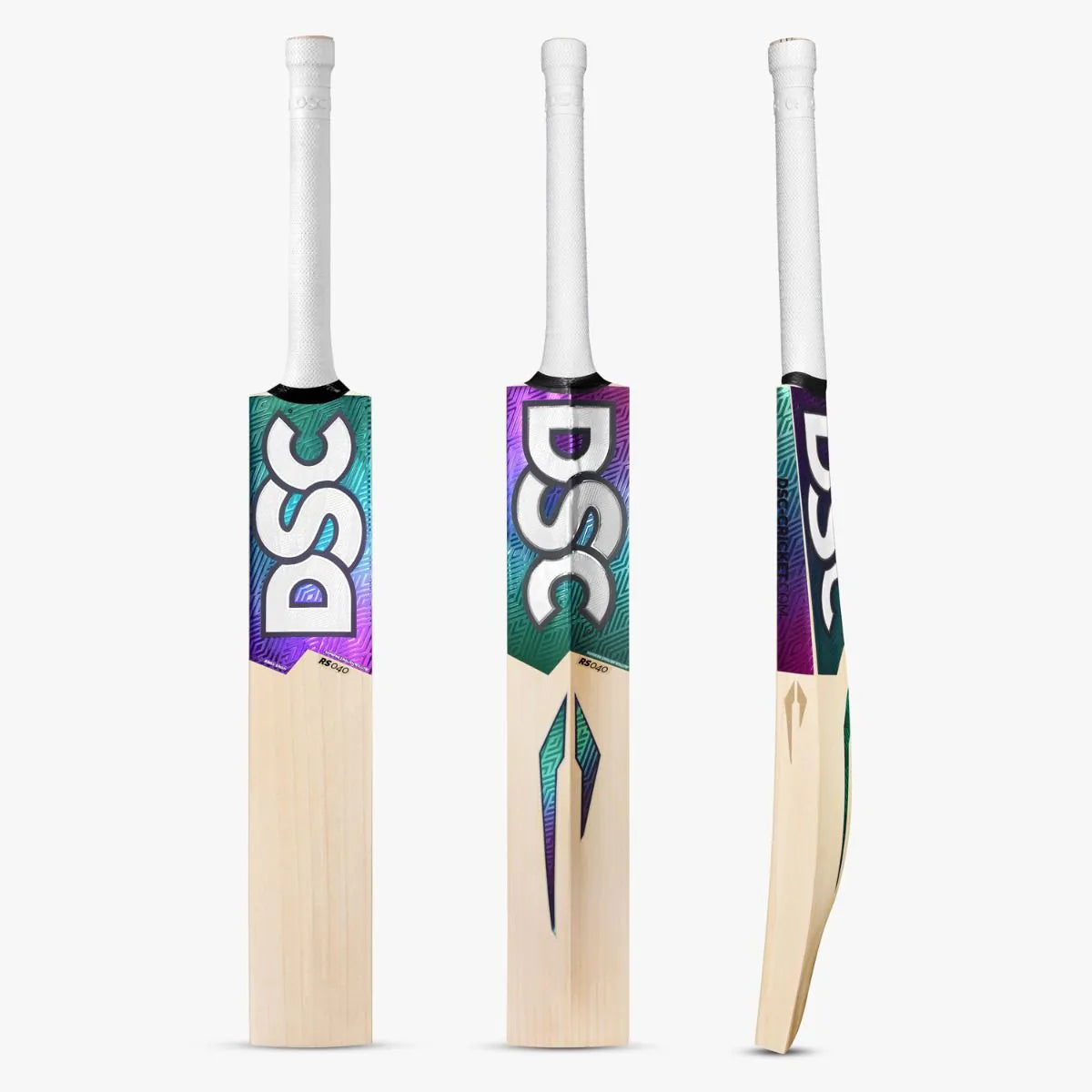 DSC Rs 040 Rinku Singh English Willow Cricket Bat - Short Handle (SH) - Front View