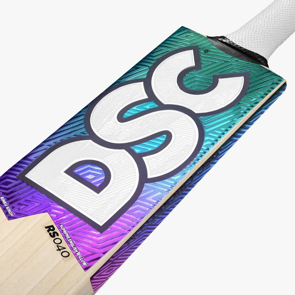 DSC Rs 080 Rinku Singh English Willow Cricket Bat - Short Handle (SH) - Side View