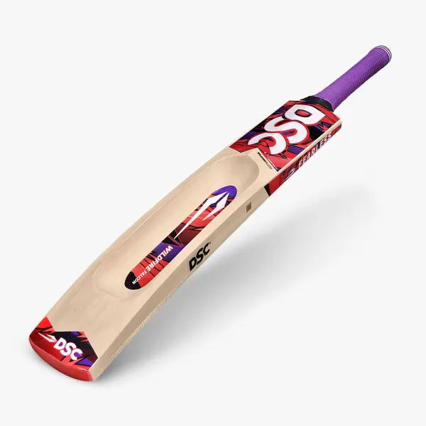 DSC Wildfire Falcon 34 Length Kashmir Willow Cricket Bat - Long Blade (LB) - Back View