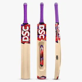 DSC Wildfire Falcon 34 Length Kashmir Willow Cricket Bat - Long Blade (LB) - Front View