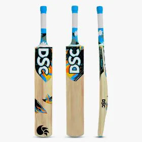 DSC Wildfire Sparx Tennis 34 Length Kashmir Willow Cricket Bat - Long Blade (LB) - Back View