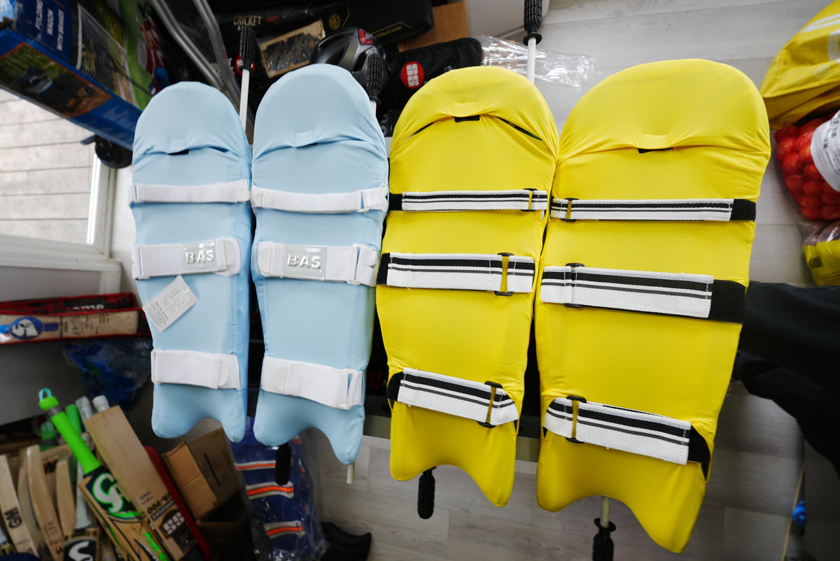 CA-Cricket Batting Pad Clads Senior Leg Guard Shield Covers with embroideried Alberta Cricket store