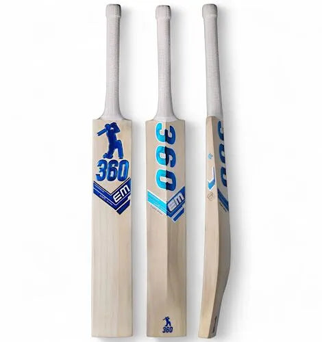 EM 360 Legacy English Willow Cricket Bat - Short Handle (SH) - Front View