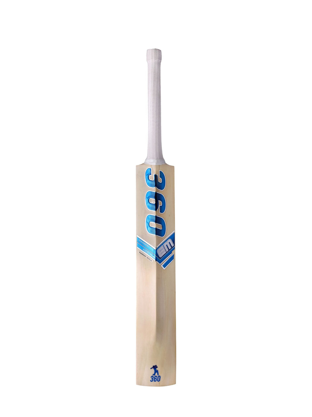 EM 360 Legacy Kashmir Willow Cricket Bat - Short Handle (SH) - Back View