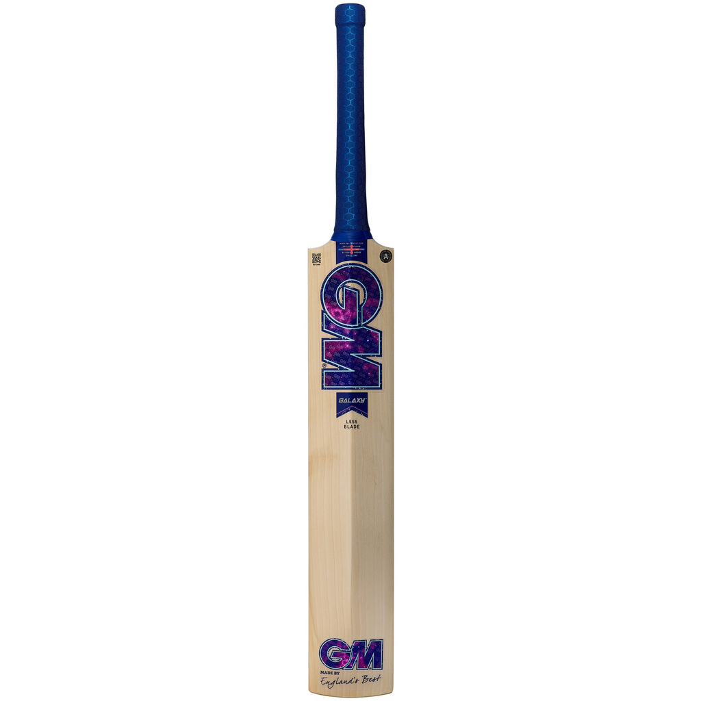GM Galaxy 808 English Willow Cricket Bat - Short Handle (SH) - Front View