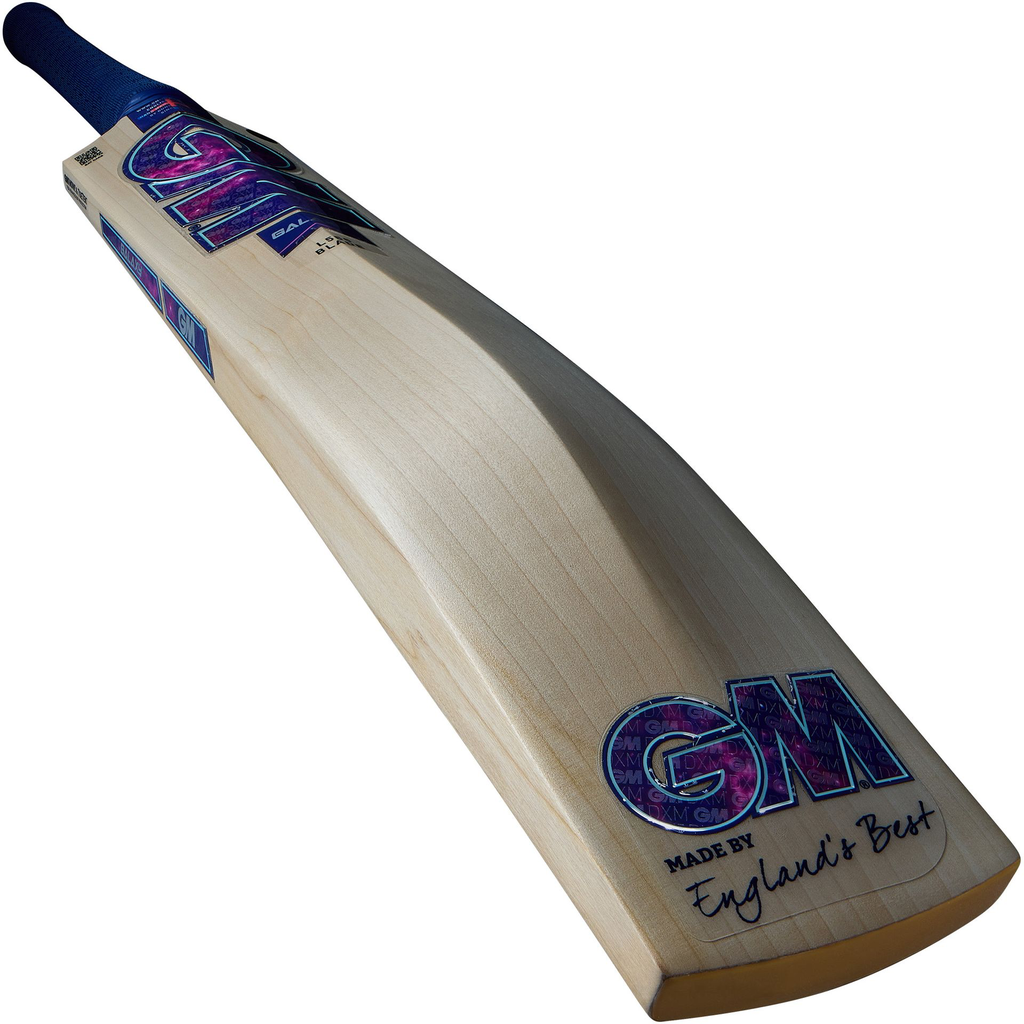 GM Galaxy 808 English Willow Cricket Bat - Short Handle (SH) - Side View