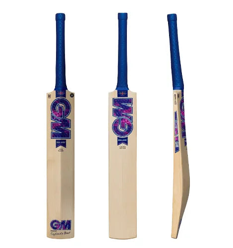 GM Galaxy English Willow Cricket Bat - Short Handle (SH) - Front View