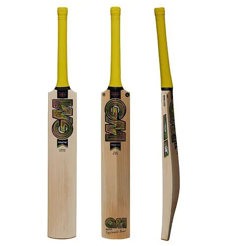 GM Psyche 909 English Willow Cricket Bat - Short Handle (SH) - Front View