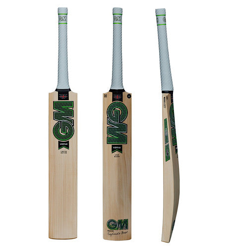 GM Verva 606 English Willow Cricket Bat - Short Handle (SH) - Front View