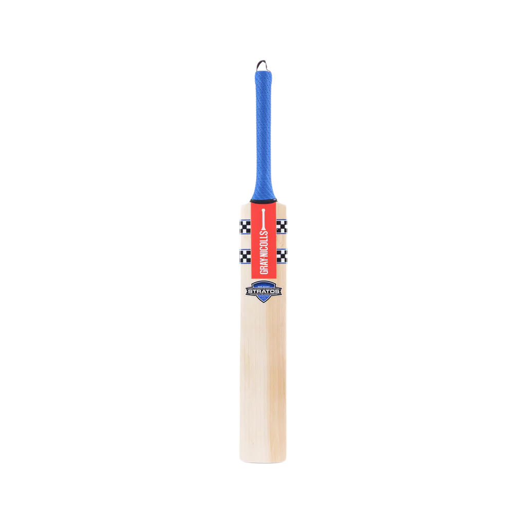 Gray Nicolls Stratos 1 0 600 Giant English Willow Cricket Bat - Short Handle (SH) - Front View