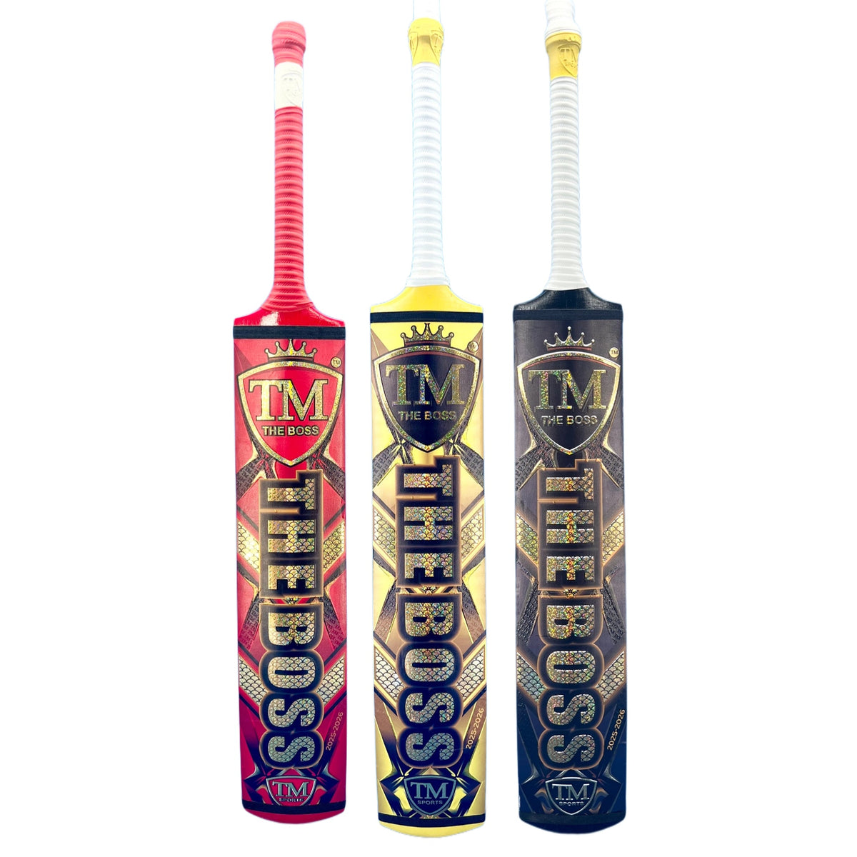 TM The Boss Tape Ball Cricket Bat