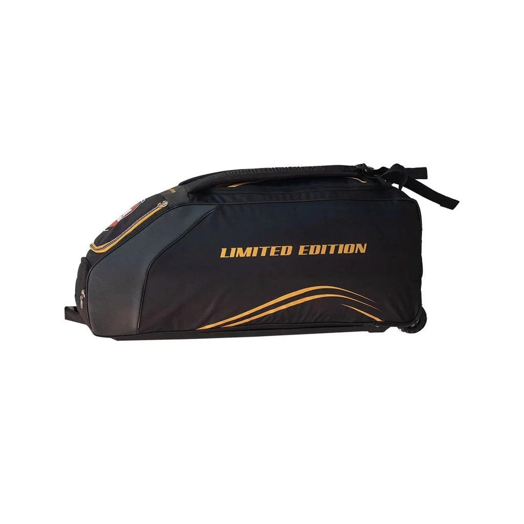 SS Limited Edition Wheels Cricket Bag - Black (2026)