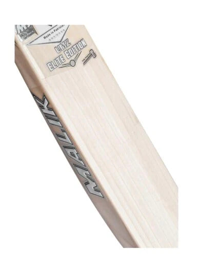 MB Umz Elite English Willow Cricket Bat - Short Handle (SH) - Back View