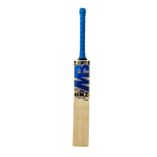 MB Umz Killer English Willow Cricket Bat - Short Handle (SH) - Back View