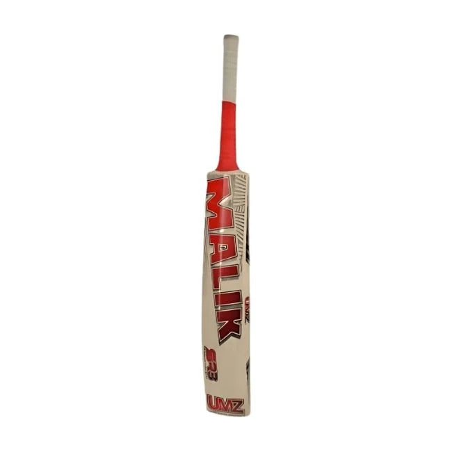 MB Umz Srb English Willow Cricket Bat - Short Handle (SH) - Back View