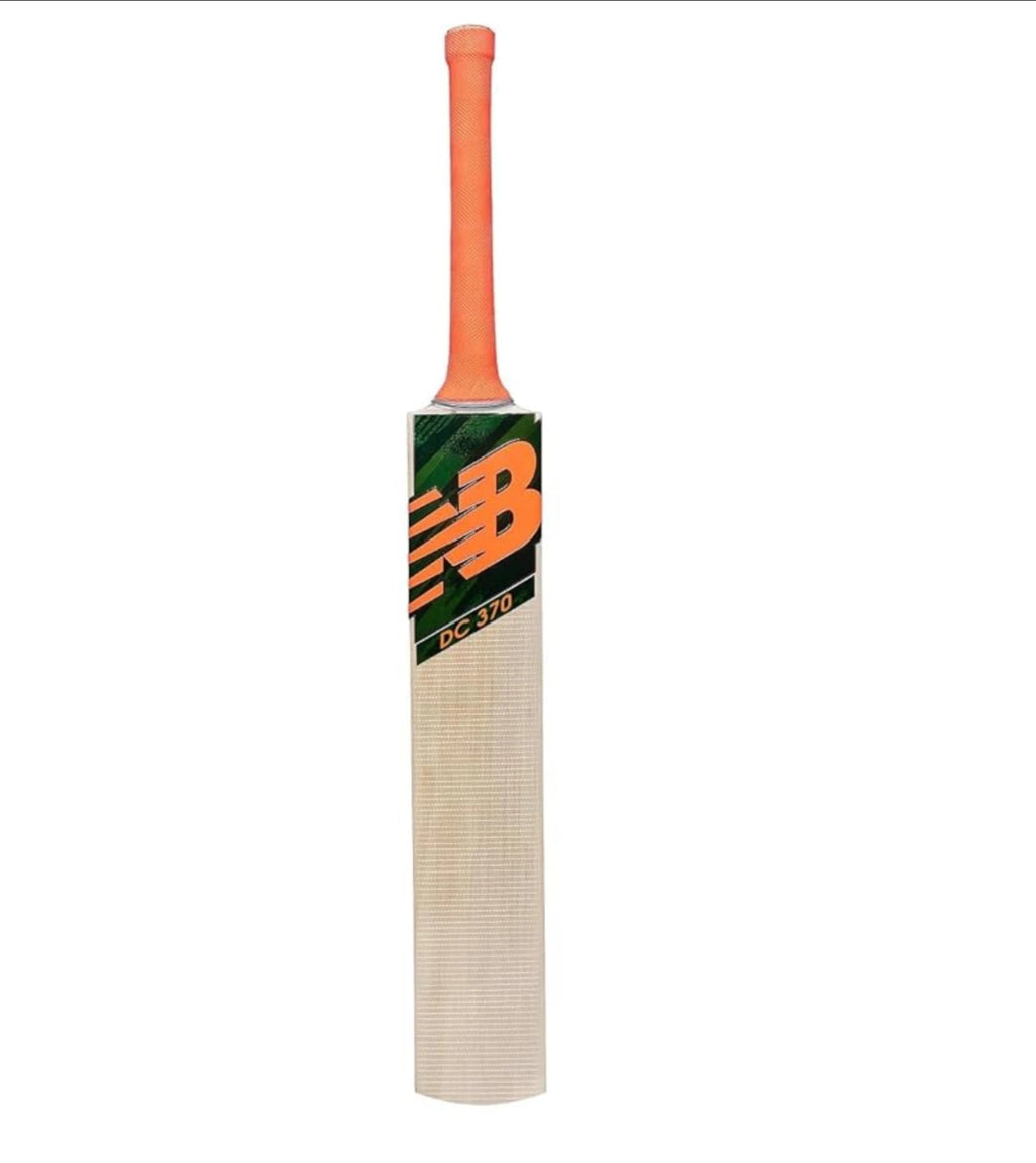 NB Dc 370 Kashmir Willow Cricket Bat - Short Handle (SH) - Back View