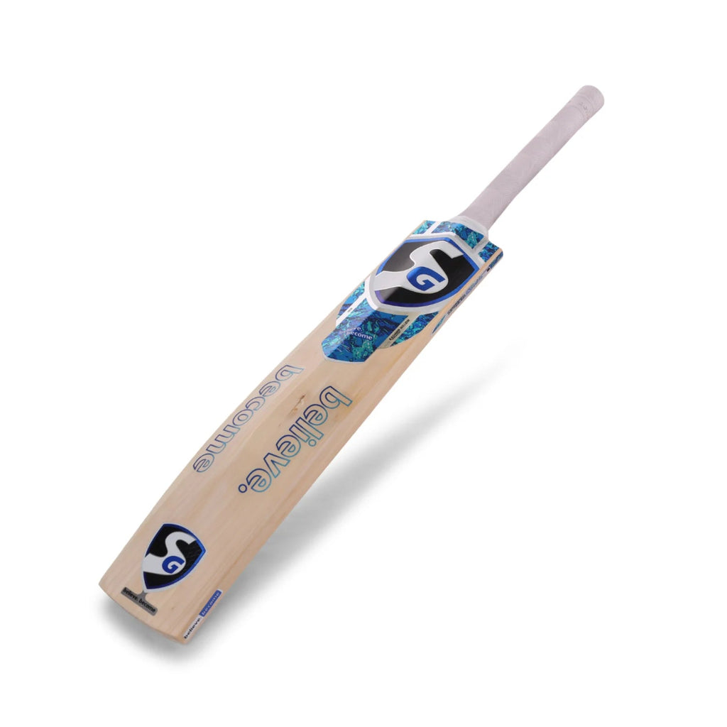 SG Boundary Classic Kashmir Willow Cricket Bat - Short Handle (SH) - Back View